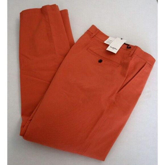 Goodfellow & Co. Men's Sz 38x34 Coral Stone Straight Fit Chino Pants - Picture 4 of 7